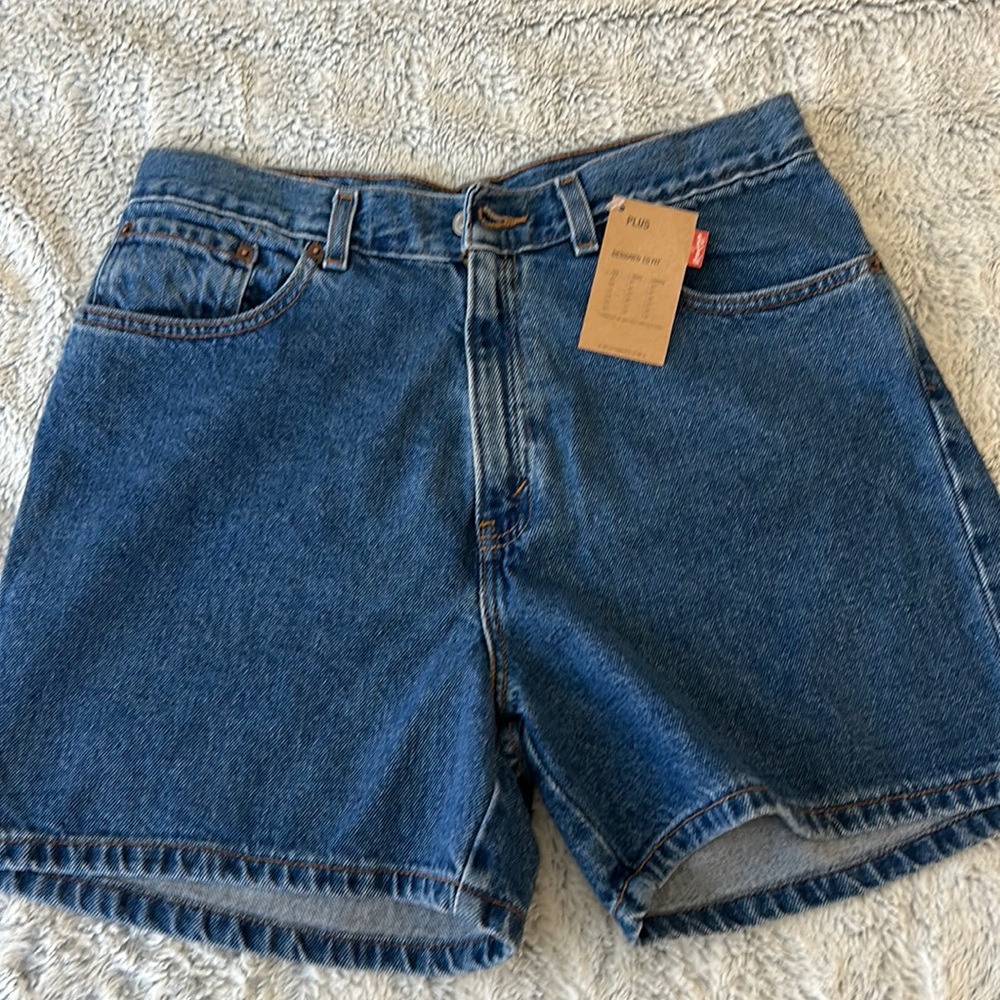 Levis true vintage shorts 90s dark blue plus 18.5 NWT